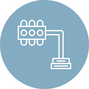 Modern eğitim ikonunun vektör illüstrasyonu