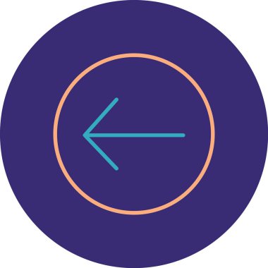 Saat. Web simgesi basit illüstrasyon