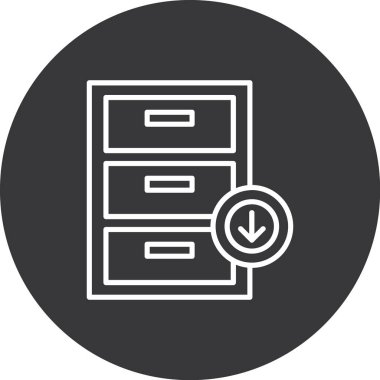 dizin simgesi vektör illüstrasyonu