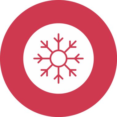 kar tanesi vektör simgesi