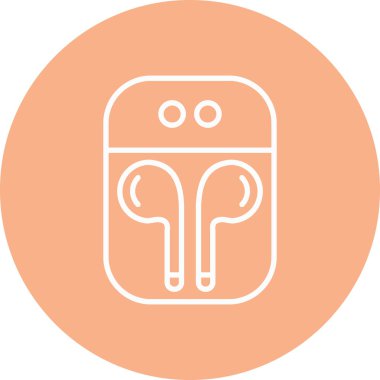 Zili olan bir kadının vektör çizimi