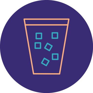 İç bakalım. Web simgesi basit illüstrasyon