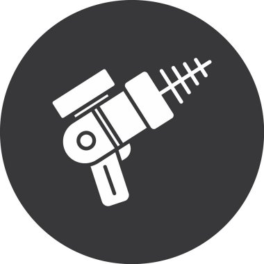 Modern ikon onarım eksikliğinin vektör çizimi