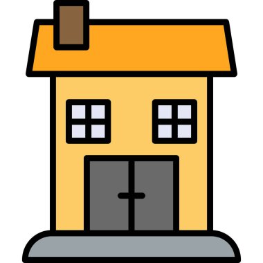 ev inşa vektör illüstrasyonu