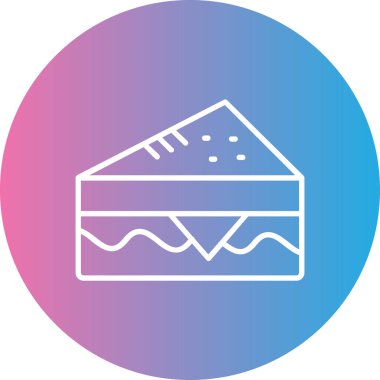 Gıda simgesinin vektör illüstrasyonu