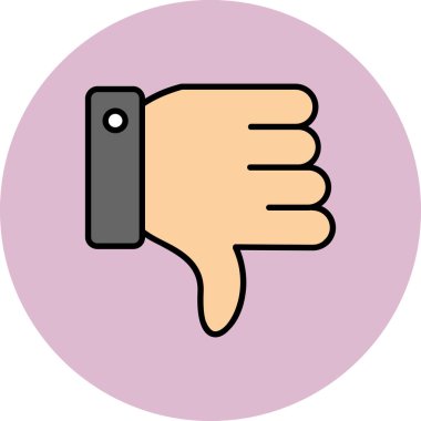 başparmak yukarı simgesi, vektör illüstrasyonu