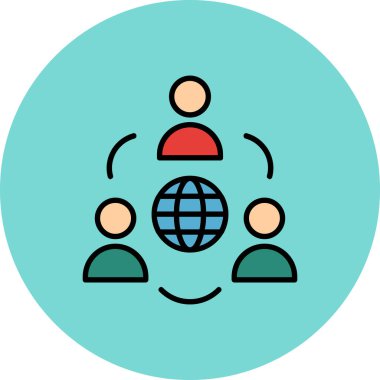 Vektör illüstrasyonu, silo simgesi