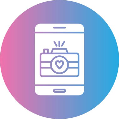 Vektör mobil ağ simgesi