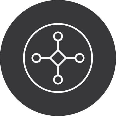 seo modern simgesinin vektör illüstrasyonu