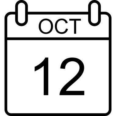 Takvim simgesi tasarımı, vektör illüstrasyonu