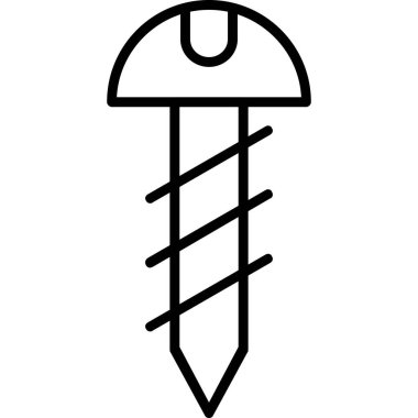 Çizgi film simgesinin vektör çizimi