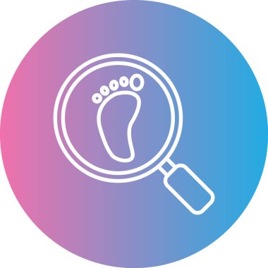 Modern simgenin vektör illüstrasyonu