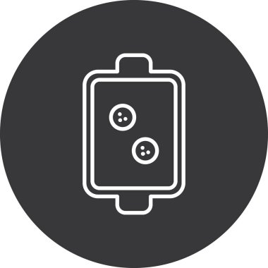 vektör elektrik soket simgesi