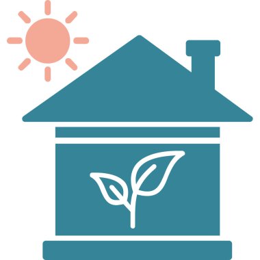 ev simgesi vektör illüstrasyonu