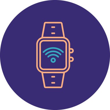 Modern simgenin vektör illüstrasyonu