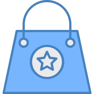 Alışveriş. Web simgesi basit illüstrasyon