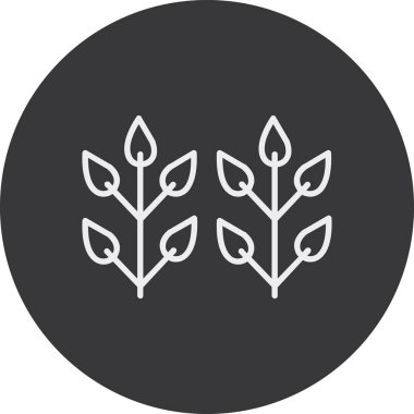 Modern simgenin vektör illüstrasyonu