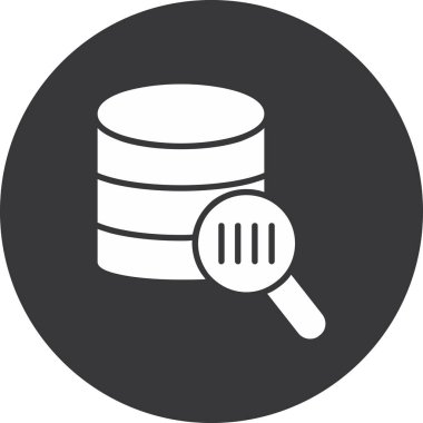 veritabanı vektör simgesi