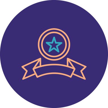 ödül simgesi vektör illüstrasyonu