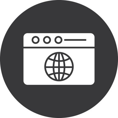 seo modern simgesinin vektör illüstrasyonu