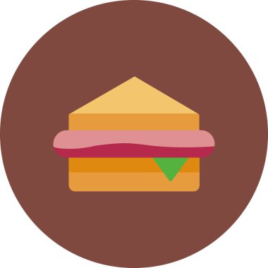 yiyecek simgesi, vektör illüstrasyonu, restoran