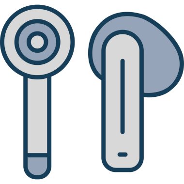 Bir çift anahtarın vektör çizimi