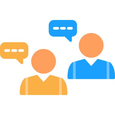 İnsan simgesinin vektör illüstrasyonu