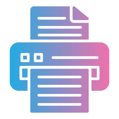 belge simgesi vektör illüstrasyonu