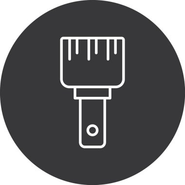 Modern b 'nin vektör illüstrasyonu eksik simgesi