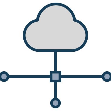 modada izole edilmiş arkaplanda ağ simgesi