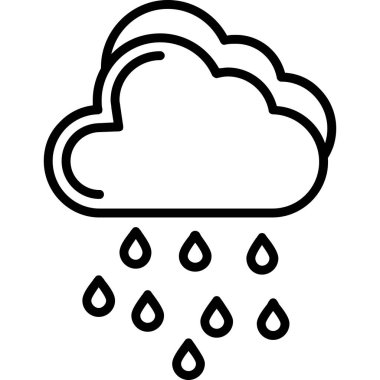 hava simgesi vektör illüstrasyonu