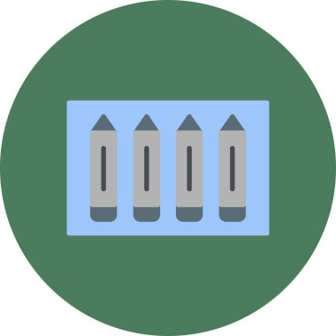 Bataryanın b simgesinin vektör çizimi