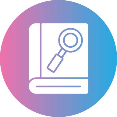 Ara. Web simgesi basit illüstrasyon