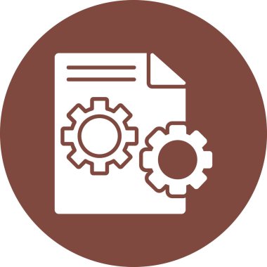 Dosya. Web simgesi basit illüstrasyon