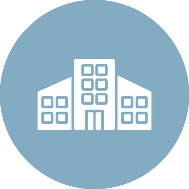 Bir binanın vektör illüstrasyonu