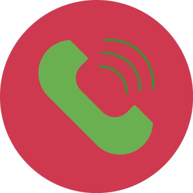 Telefonun vektör illüstrasyon simgesi