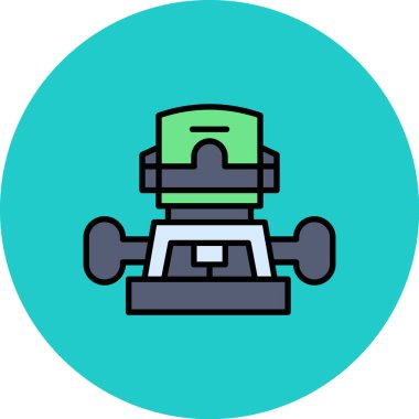 Çan vektör simgesi sembolü çizimi