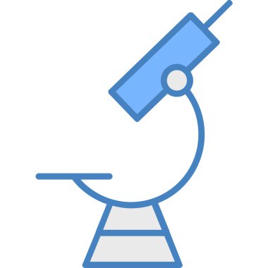 teleskop simgesi vektör illüstrasyonu