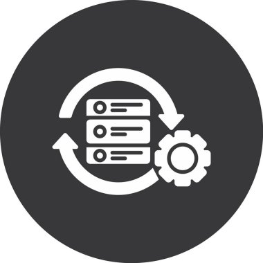 seo modern simgesinin vektör illüstrasyonu