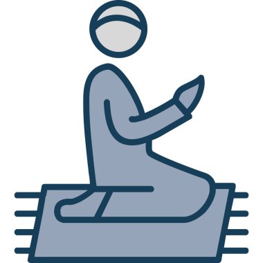 Kaykay ikonu olan bir adam. Web için insan vektör simgeleriyle özet çizimi