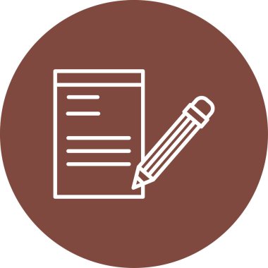 Modern simgenin vektör illüstrasyonu