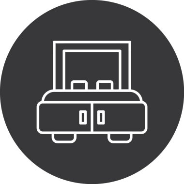 Bagaj simge vektör çizim