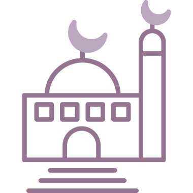 Cami simgesi, vektör resimleme