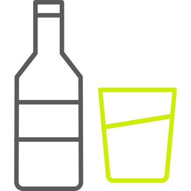 Bir bardak biranın vektör çizimi