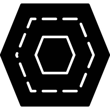 Modern bir simgenin vektör illüstrasyonu