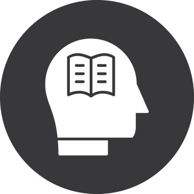 kitap simgesi, vektör illüstrasyonu