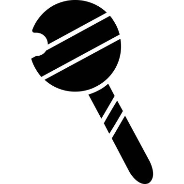 Mikrofon. simge simgesi basit tasarım