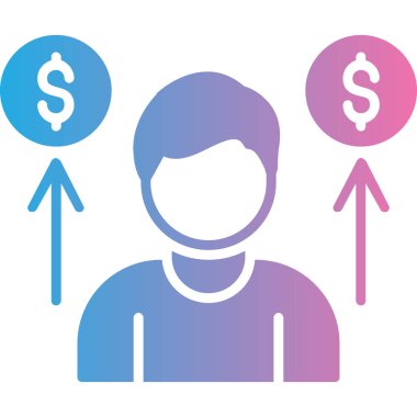 iş simgesi vektör illüstrasyonu