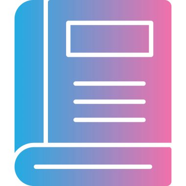 Belge. Web simgesi basit illüstrasyon