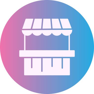 Modern yapı simgesinin vektör illüstrasyonu